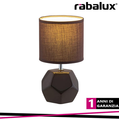 GALEN, TABLE LAMP, BROWN, E14 1X MAX 40W, WITH SWITCH, EXCL.