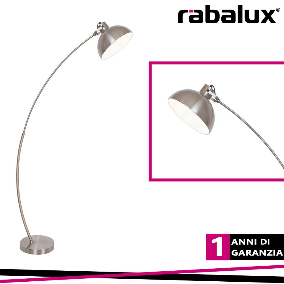 OTTO, FLOORLAMP, SATIN CHROME, WITH WHITE SHADE, E27 1X MAX