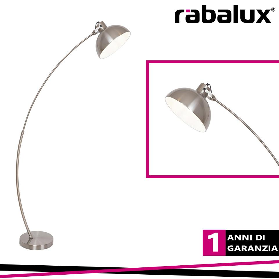 OTTO, FLOORLAMP, SATIN CHROME, WITH WHITE SHADE, E27 1X MAX