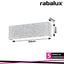 MORPHEUS, WALL LAMP, GREY/WHITE, IN-BUILT LED 6W 420LM 3000K