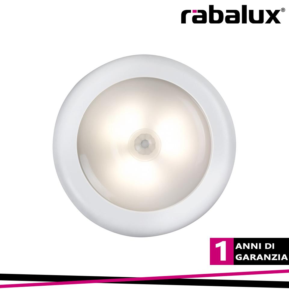 MILO, NIGHT LIGHT, WHITE, BUILT IN LED 0,5W 4000K, WITH SENS