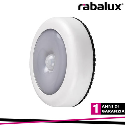 MILO, NIGHT LIGHT, WHITE, BUILT IN LED 0,5W 4000K, WITH SENS