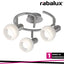 AUREL, SPOT, 3 LIGHTS, WHITE STRIPED