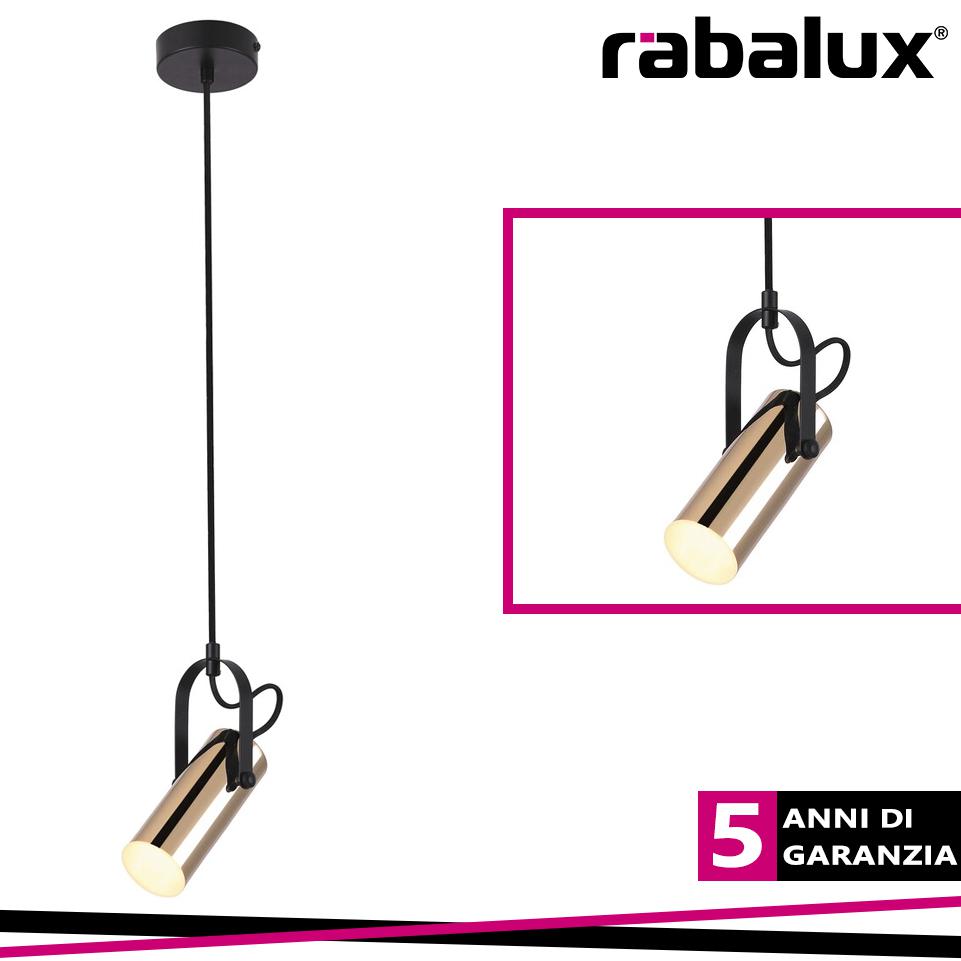 RAVEN PENDANT, LED 5W 3000K BLACK/GOLD