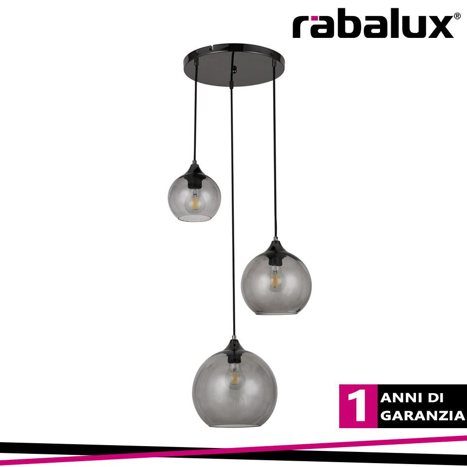 TANESHA PENDANT, 3X E27 MAX 40W