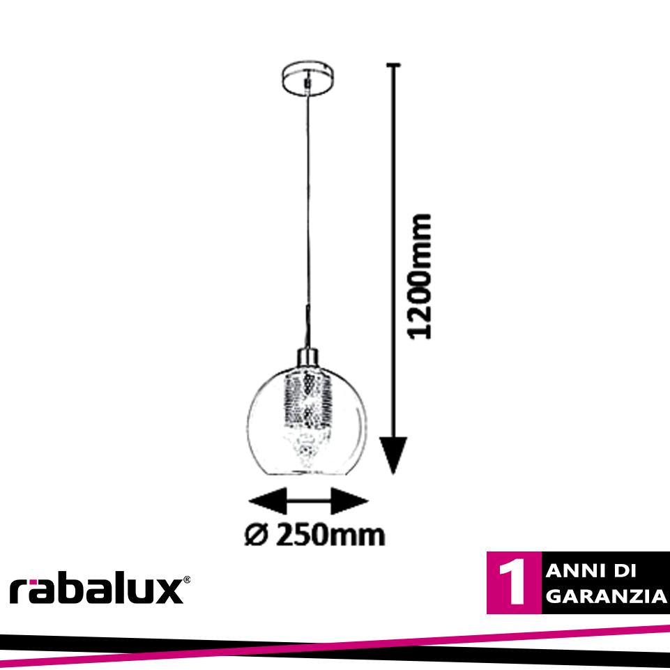 PHILANA PENDANT, E27 MAX 60W