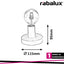 BOWIE, TABLE LAMPS, E27 1  MAX 60W, IP20, D115  95 MM, WHITE