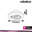 DALFON FAN LIGHT, CEILING LED 36W CCT, DIMMABLE, WITH REMOTE