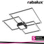 THABITA, LED CEILING LAMP,MATT BLACK, BUILT-IN LED 38W 2250L