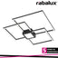 THABITA, LED CEILING LAMP,MATT BLACK, BUILT-IN LED 38W 2250L