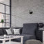 WILLOW, LED WALL  LAMP,MATT BLACK WITH CHROME DECOR PARTS, B