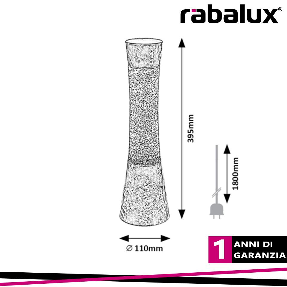 MINKA, INDOOR DECORATIVE LAMP, PLASTIC+GLASS WITH GLITTER DE