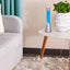 MINKA, INDOOR DECORATIVE LAMP, PLASTIC+GLASS WITH BLUE LAVA