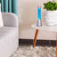 MINKA, INDOOR DECORATIVE LAMP, PLASTIC+GLASS WITH BLUE LAVA