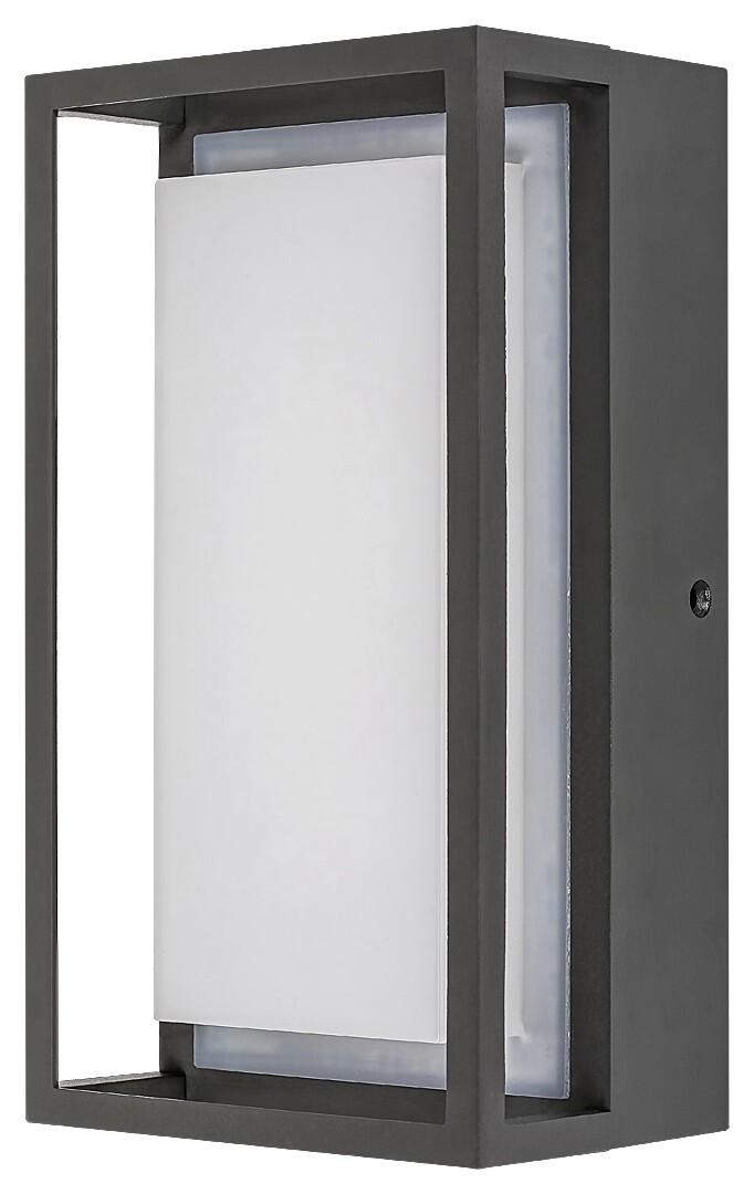 MENDOZA, OUTDOOR LED WALL LAMP, ANTHRACITE ALUMINIUM BASE WI