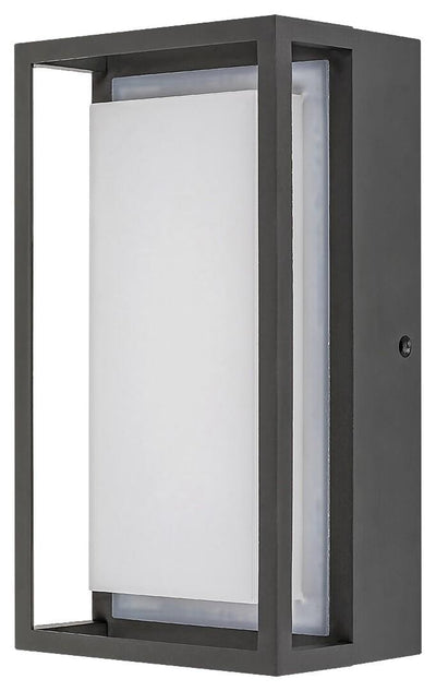 MENDOZA, OUTDOOR LED WALL LAMP, ANTHRACITE ALUMINIUM BASE WI