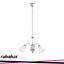 FRANCESCA, PENDANT LAMP,  3 ARMS, D55CM