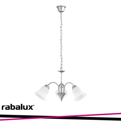 FRANCESCA, PENDANT LAMP,  3 ARMS, D55CM