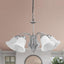 FRANCESCA, PENDANT LAMP,  5 ARMS, D55CM