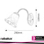 COLETTE, 1 ARM WALL LAMP