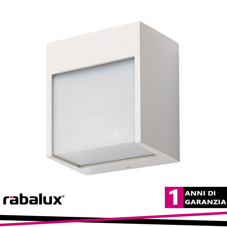 BALIMO, LED WALL LAMP,WHITE ALUMINIUM HOUSING WITH OPAL PLAS