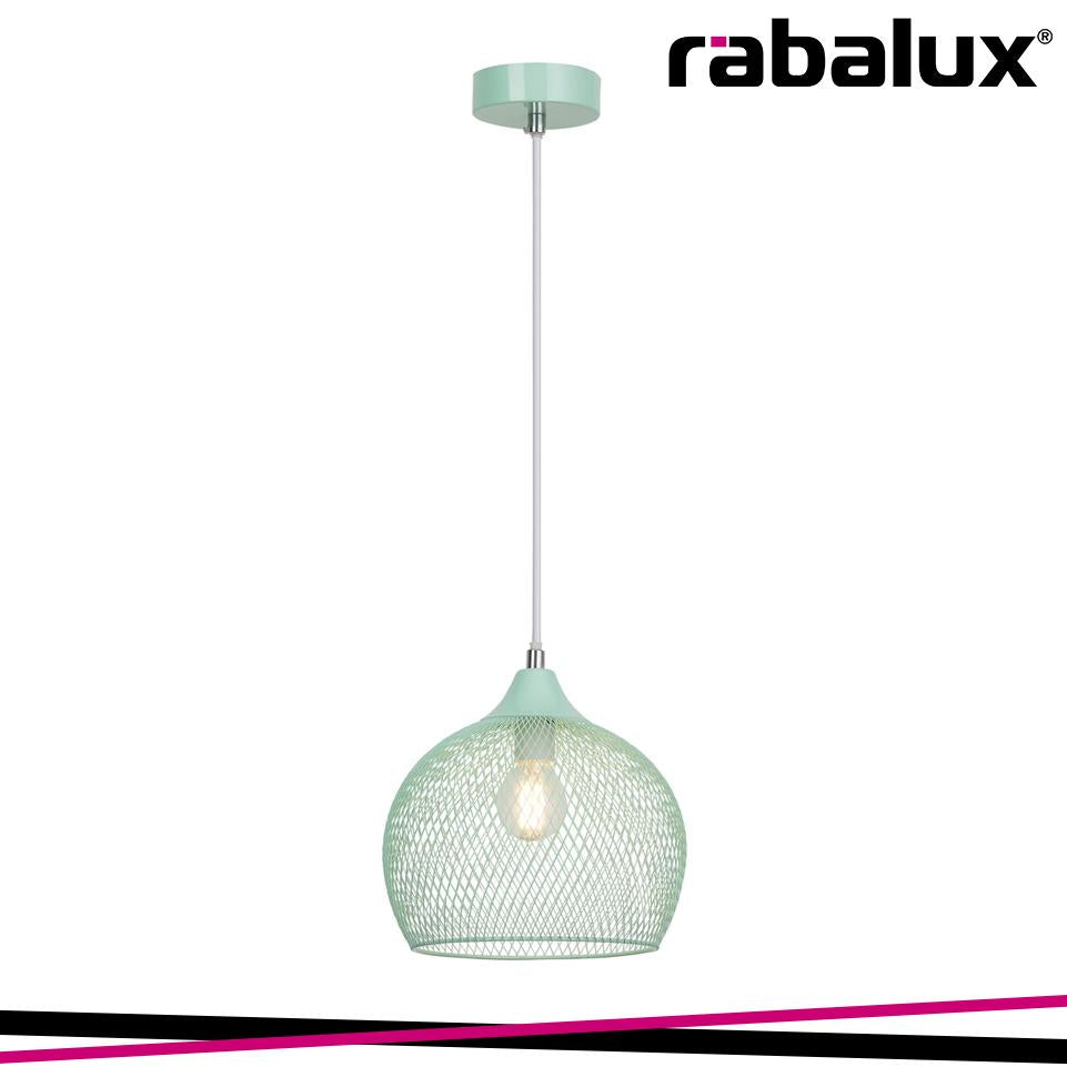 RONAN, PENDANT LAMP, MINT, E14 1X MAX 40W, LIGHTSOURCE EXCL.
