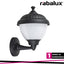 MODESTO,OUTDOOR WALL LAMP, BLACK, E27 1X MAX 40W, IP44 BULB