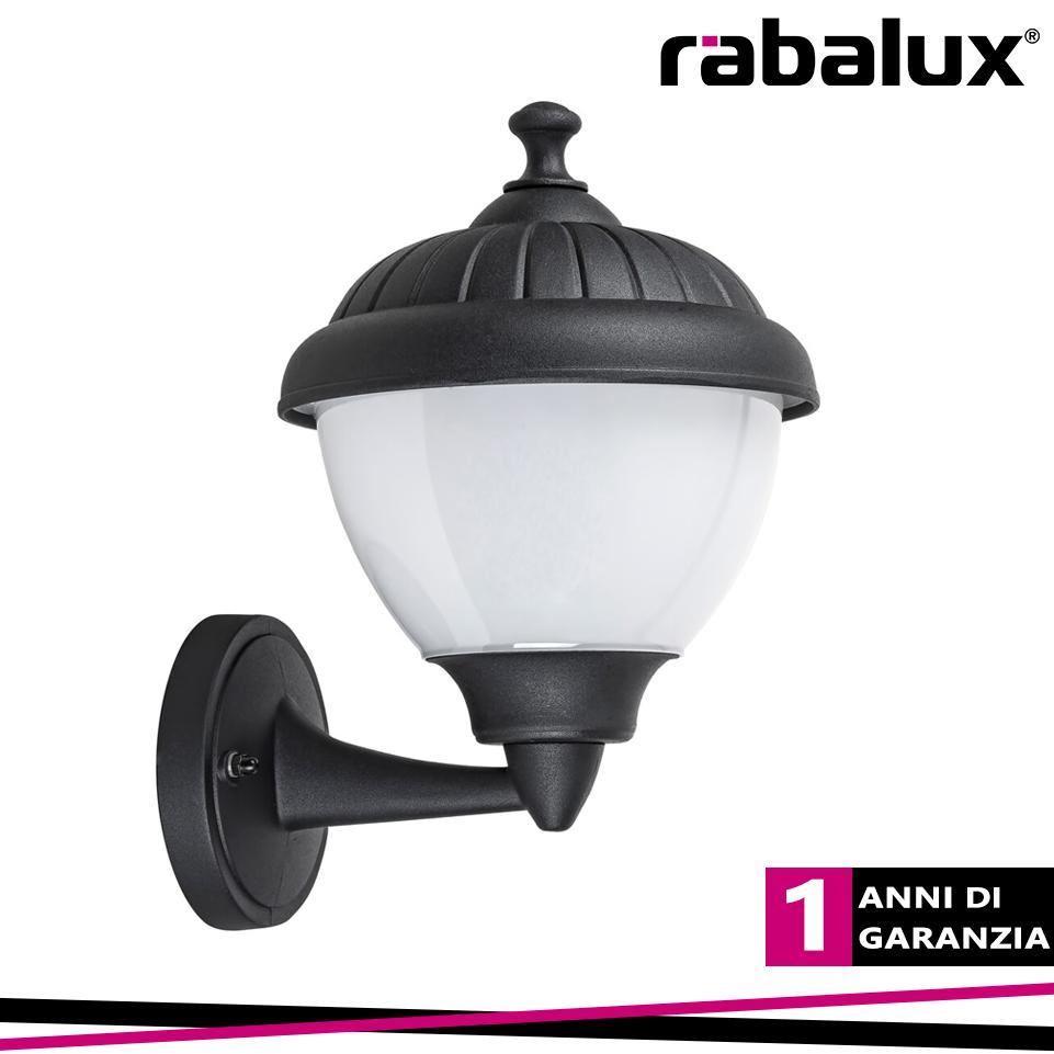 MODESTO,OUTDOOR WALL LAMP, BLACK, E27 1X MAX 40W, IP44 BULB