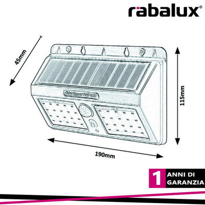 OSTRAVA, LED OUTDOOR SOLAR 4000K 2,4W