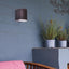 CHILE, OUTDOOR WALL LAMP, DOWN LIGHTS, WITHOUT BULB, RUSTY C