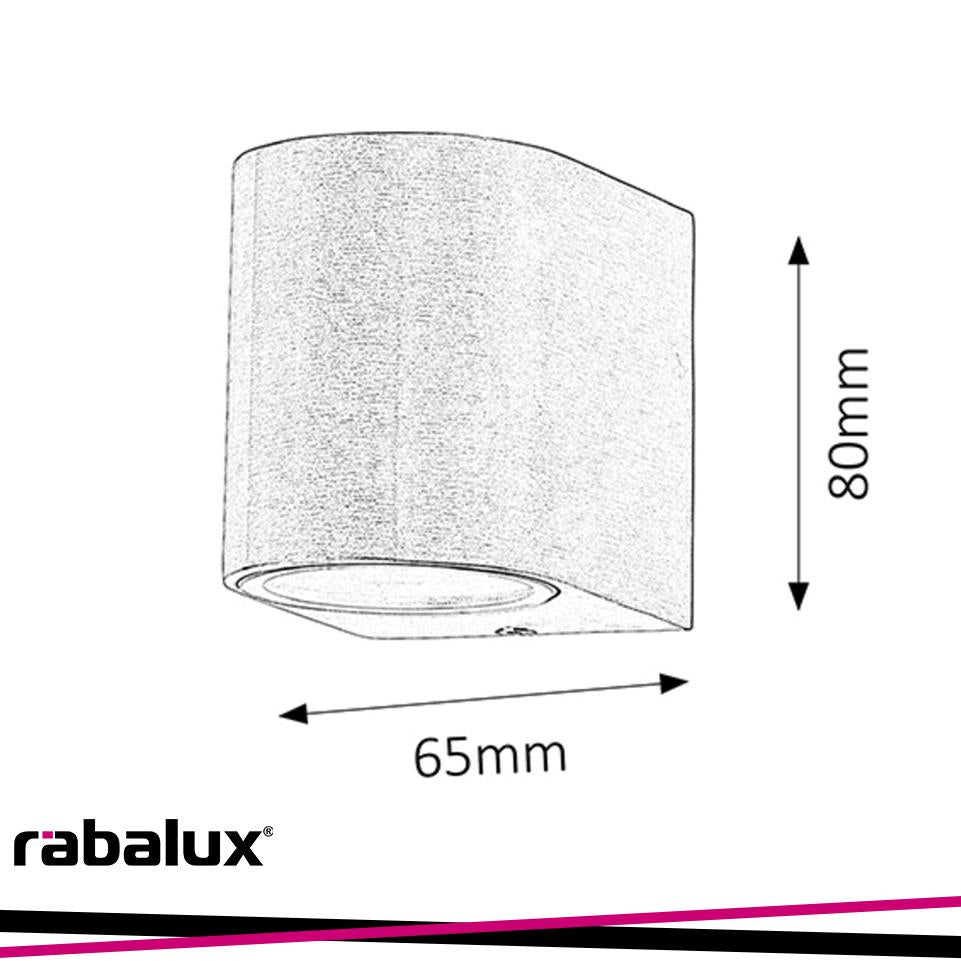 CHILE, OUTDOOR WALL LAMP,DOWN LIGHTS, WITHOUT BULB, BRUSHED