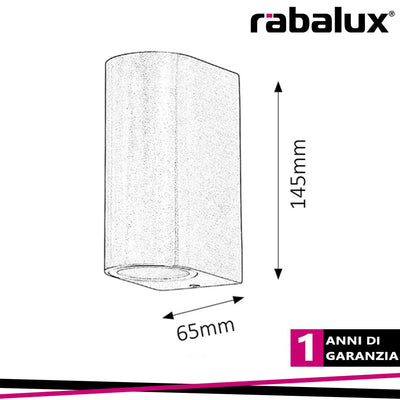CHILE, OUTDOOR WALL LAMP,UP AND DOWN LIGHTS, WITHOUT BULB, B