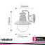 ODESSA, OUTDOOR WALL LAMP, IP44