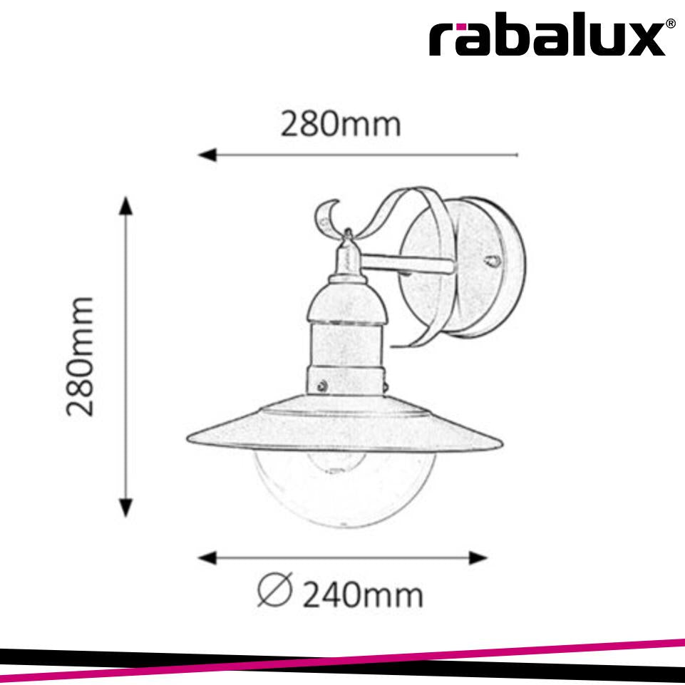 OSLO, OUTDOOR WALL LAMP