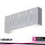 MARIBOR, OUTDOOR WALL LAMP, WHITE, BUILT-IN LED 12W 780LM 40