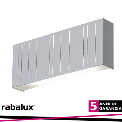 MARIBOR, OUTDOOR WALL LAMP, WHITE, BUILT-IN LED 12W 780LM 40
