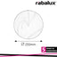 SOLEY CEILING 25CM 12W 3000K   WHITE/CLEAR