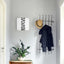 DOMINO CEILING 400X400E27 2X60W BLC/WHT/GR