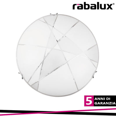 ETERNA CEILING D30 E27 60W WHT TRANSP.