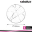 ETERNA CEILING D30 E27 60W WHT TRANSP.