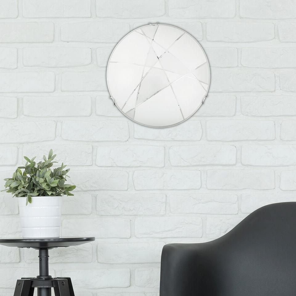 ETERNA CEILINGD40 E27 2X60W WHT/TRANSP.