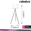 SOREN FLOORLAMP E27 MAX60W WHITE+NATURAL