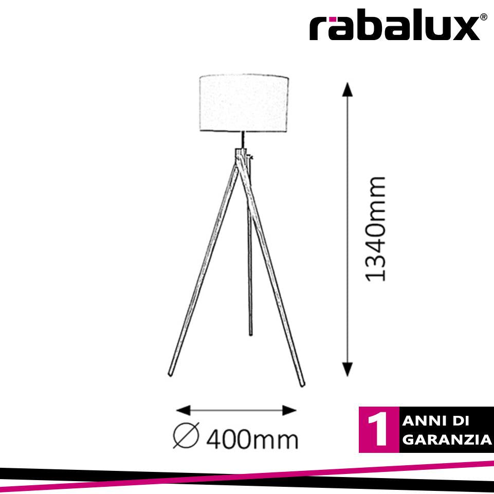 SOREN FLOORLAMP E27 MAX60W WHITE+NATURAL