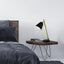 ALDER TABLE E14 BL/GOLD/WHITE