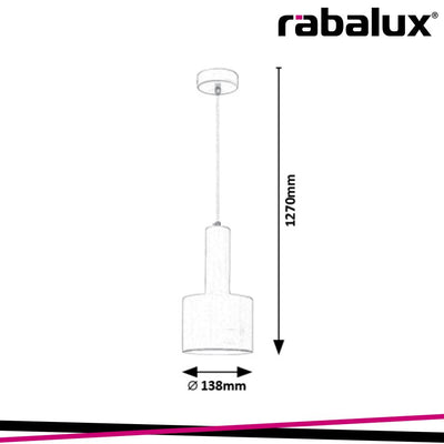 ELLIOT,PENDANT,E14 1X MAX 25W,WHITE