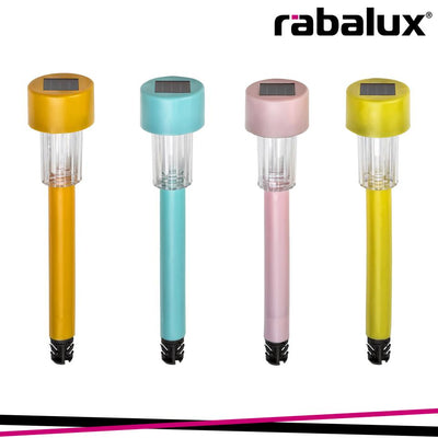 SOLARINO, OUTDOOR SOLAR LED 4 COLORS MIX 0,06W 6000K