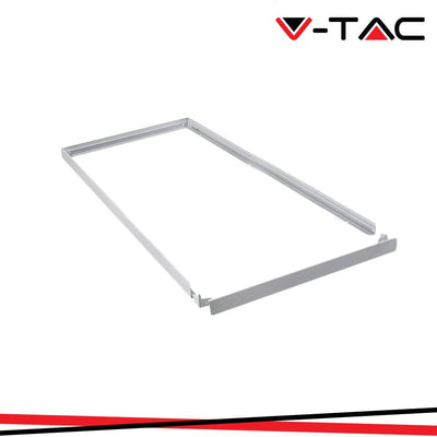 SUPPORTO PER MONTAGGIO A PLAFONE PANNELLI LED 1200*300MM IN PLASTICA COLORE BIANCO