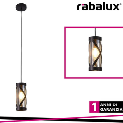 OBERON PENDANT E14 MAX 40W    OFFEE/AMBER