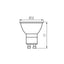 LAMPADINA LED IQ-LEDDIM GU10 7W-CW - KANLUX