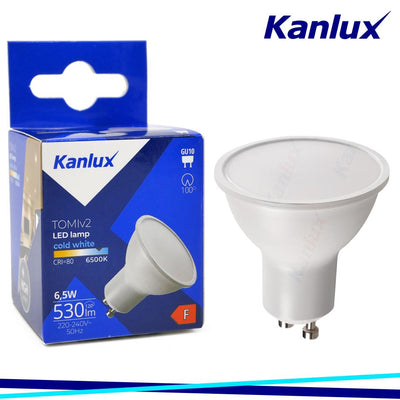 LAMPADINA LED TOMIV2 6,5W GU10-CW - KANLUX